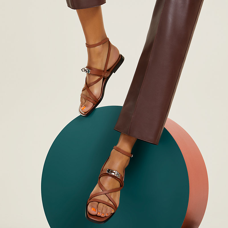 サンダル 《ジューン》 - ベージュ | Hermès - エルメス-公式サイト
